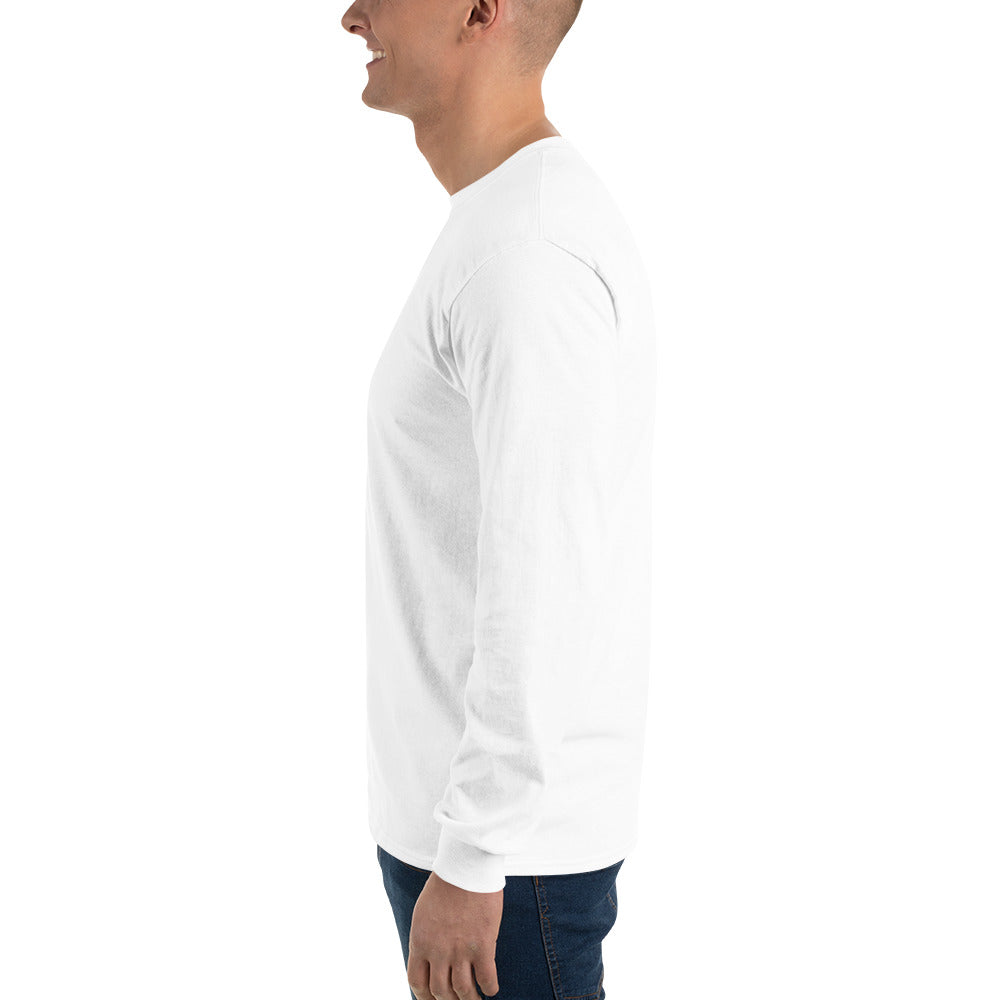 Camiseta de Manga Larga para Hombre en Blanco: Estilo y Comodidad en una Prenda Esencial. Camiseta blanca manga larga Pack 3
