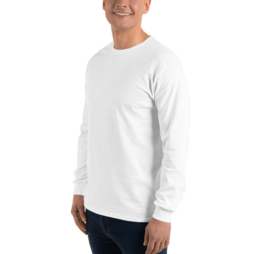 Camiseta de Manga Larga para Hombre en Blanco: Estilo y Comodidad en una Prenda Esencial. Camiseta blanca manga larga Pack 6