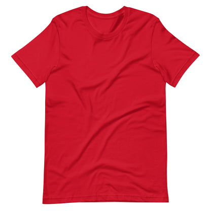 Camiseta Roja de Algodón Pack 3 - Elegancia y calidad en nuestra insignia. Descubre la perfección del algodón premium importado. Paquete de 3