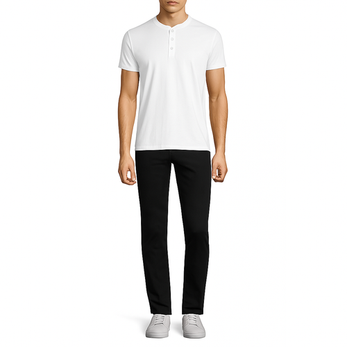 Camiseta con Botones Blanca