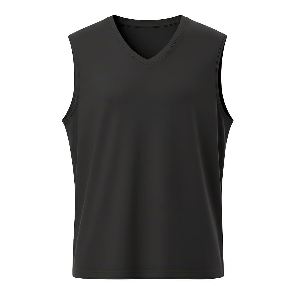 Camiseta Sin Mangas Cuello en V