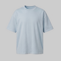 Playera Oversize Gris Azulado