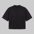 Playera Boxy Fit Negra 260G