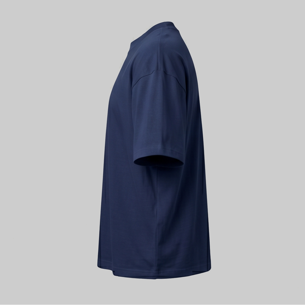 Playera Oversize Azul — vista 3