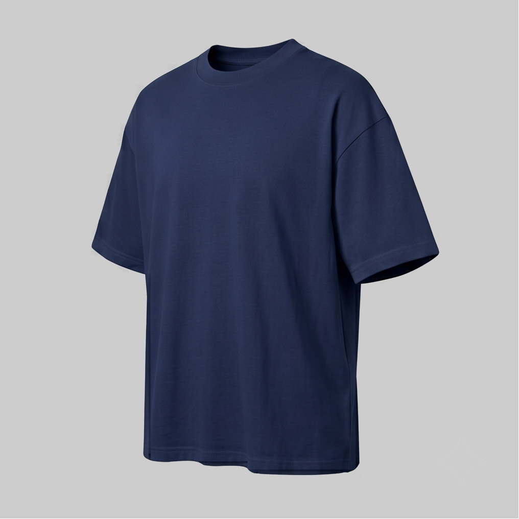 Playera Oversize Azul — vista 4