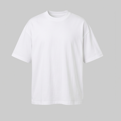 Playera Oversize Blanca