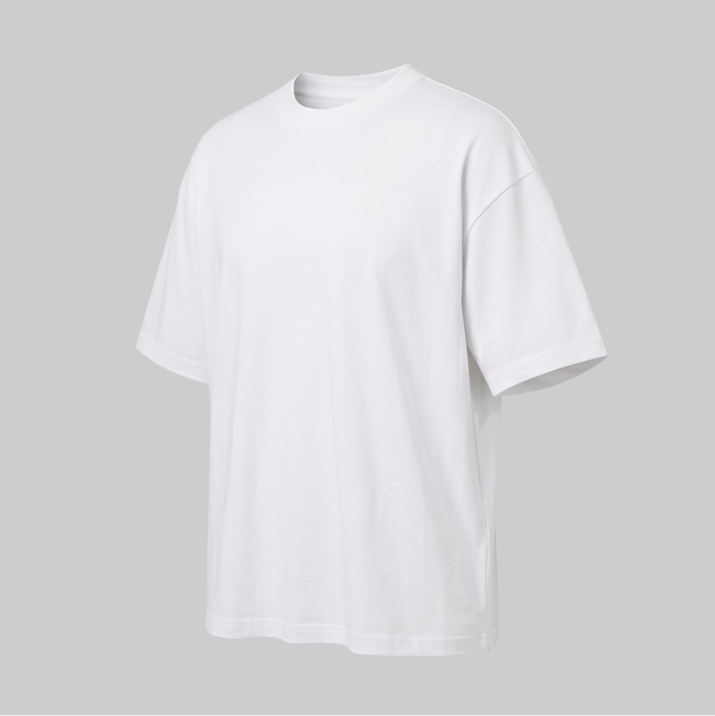 Playera Oversize Blanca — vista 4
