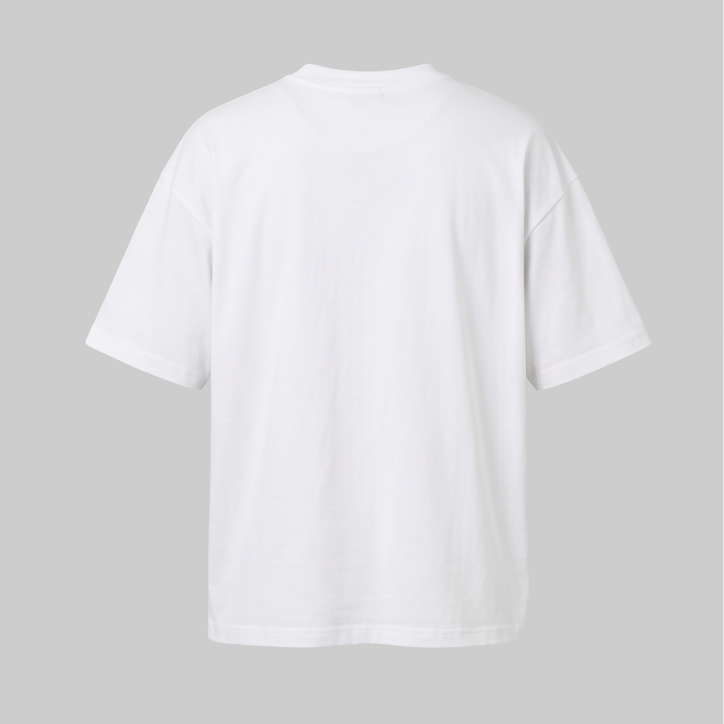 Playera Oversize Blanca — vista 2