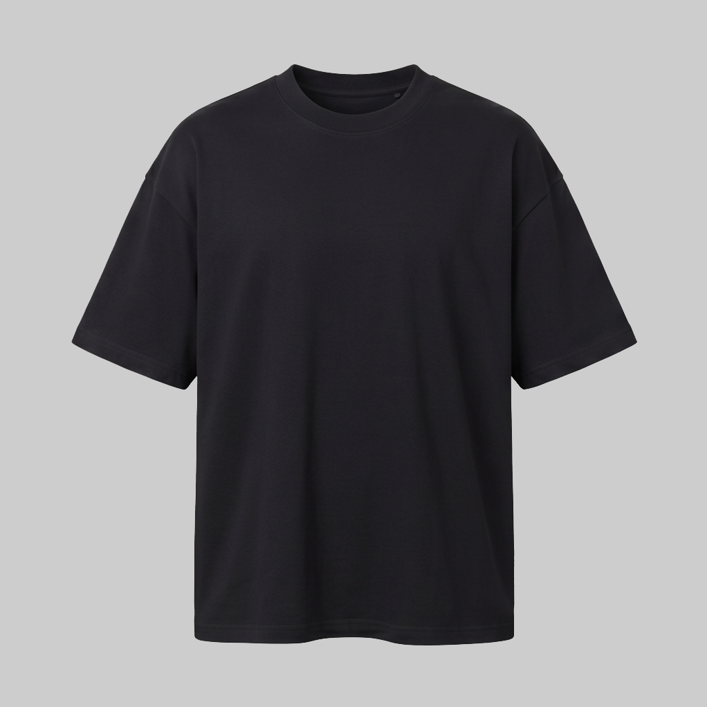 Playera Oversize Negra