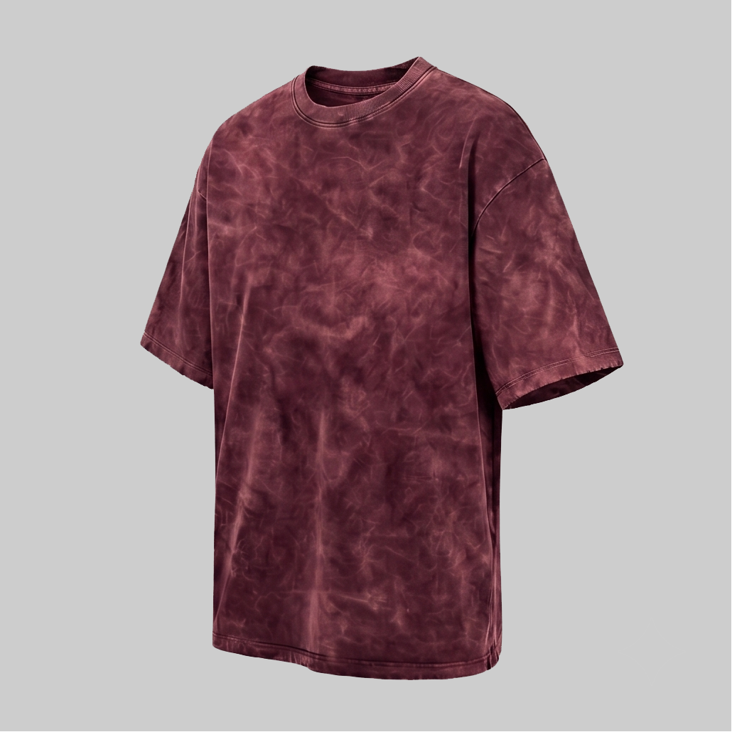 Playera Acid Wash Bunbury Oversize 240G — vista 4