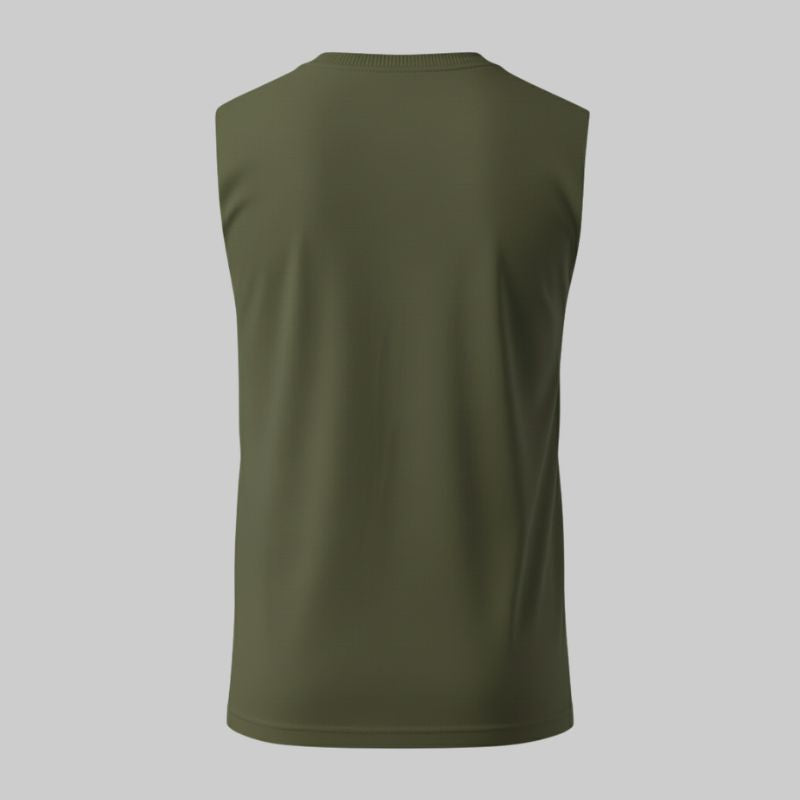 Sleeveless V-Neck T-Shirt