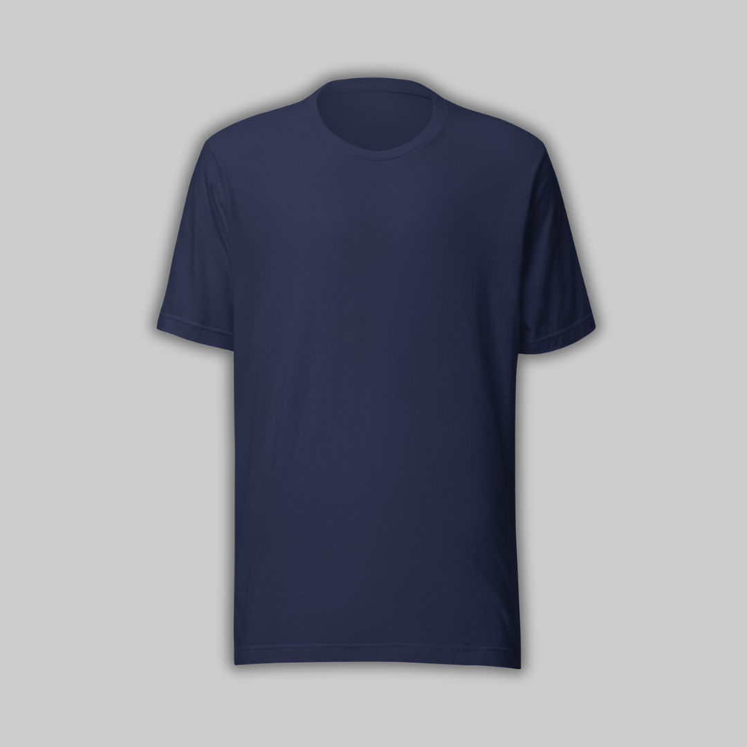 Blue Cotton T-shirt