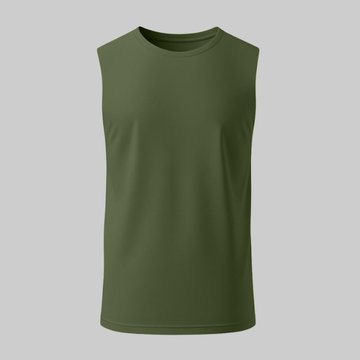 Camiseta Verde Sin Mangas