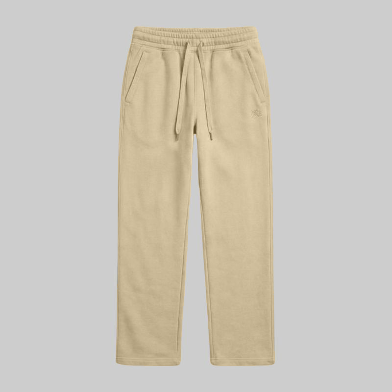Pants de Algodón Beige - tono uniforme HdT