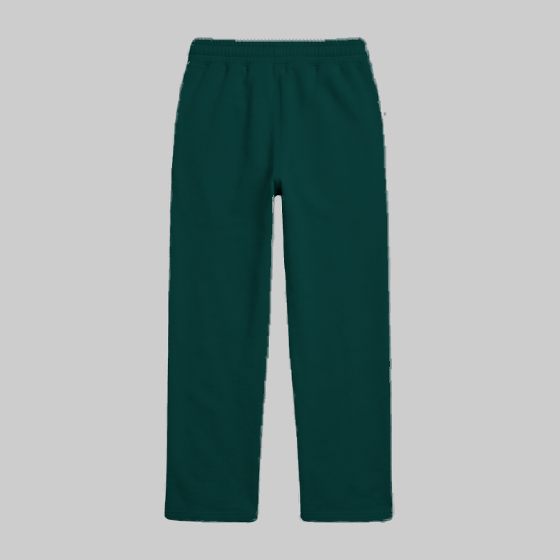 Pants de Algodón Verde Botella — espalda