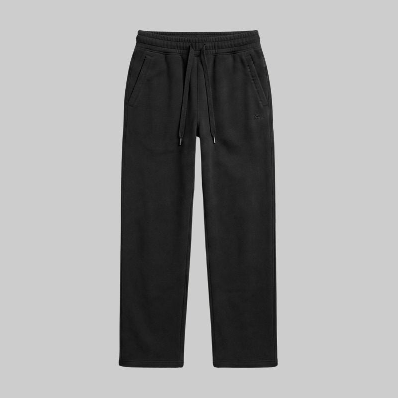 Pants de Algodón Negro - tono uniforme HdT