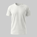 Playera Blanca de Algodón - tono uniforme HdT