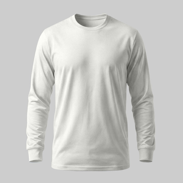 Playera manga larga Blanco
