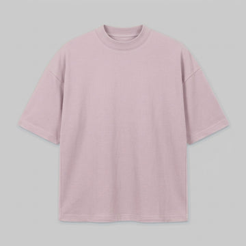 Playera Oversize Rosa 300G