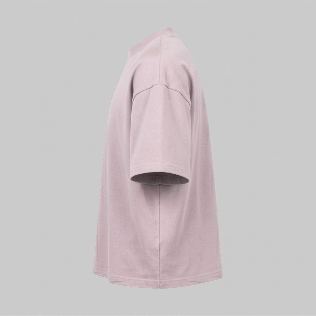 Playera Oversize Rosa 300G - vista lateral