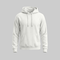 Sudadero Blanco con Capucha - tono uniforme HdT