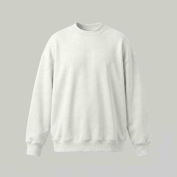 Sudadero Blanco Oversize