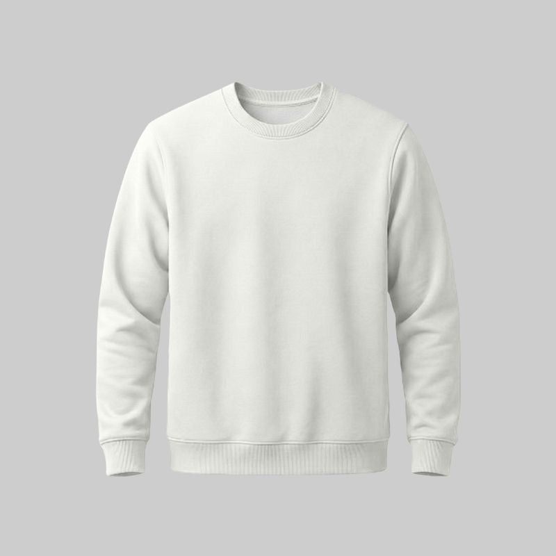 Sudadero Blanco - tono uniforme HdT