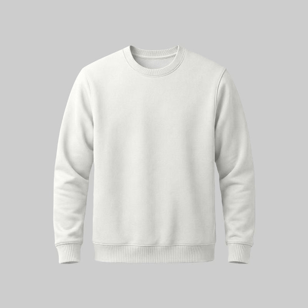Sudadero Blanco - tono uniforme HdT