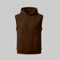 Sudadero Café Sin Mangas - tono uniforme HdT
