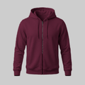 Sudadero Corinto con capucha y Zipper — frente
