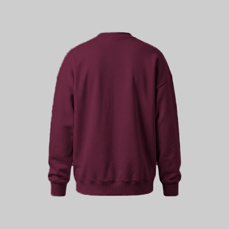 Sudadero Corinto Oversize — espalda