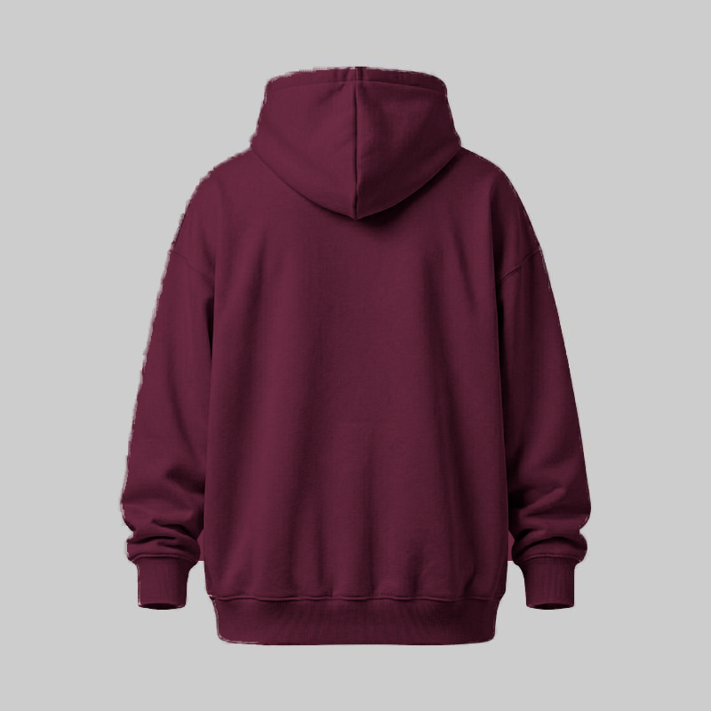Sudadero Corinto Oversize con Capucha — espalda