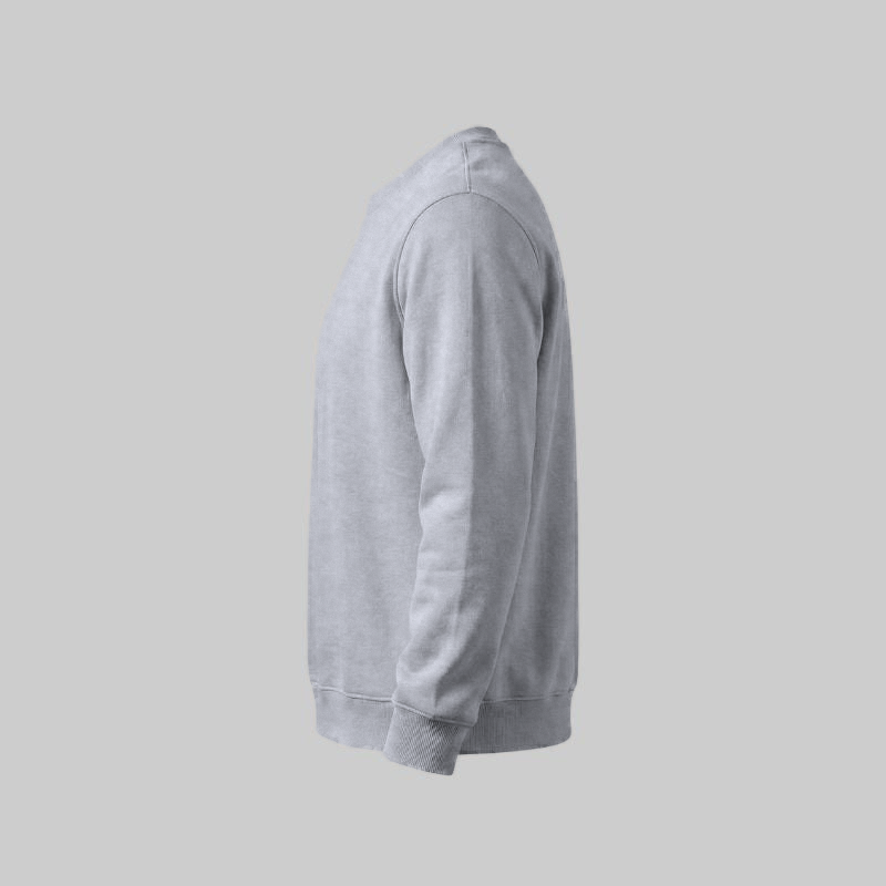 Sudadero Gris — lateral