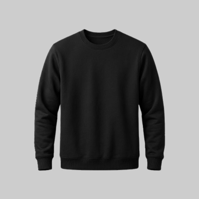 Sudadero Negro - tono uniforme HdT