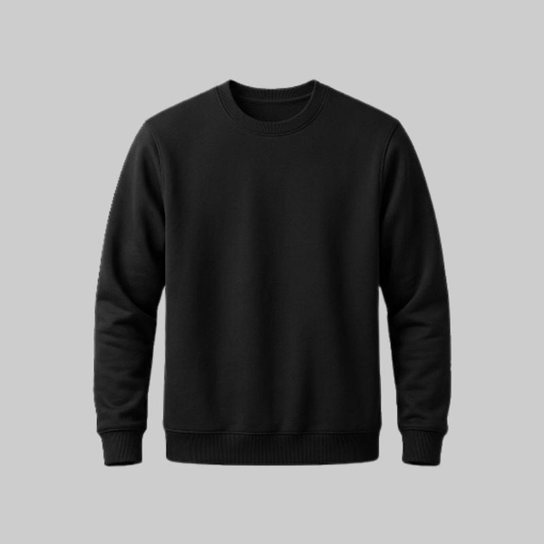 Sudadero Negro - tono uniforme HdT