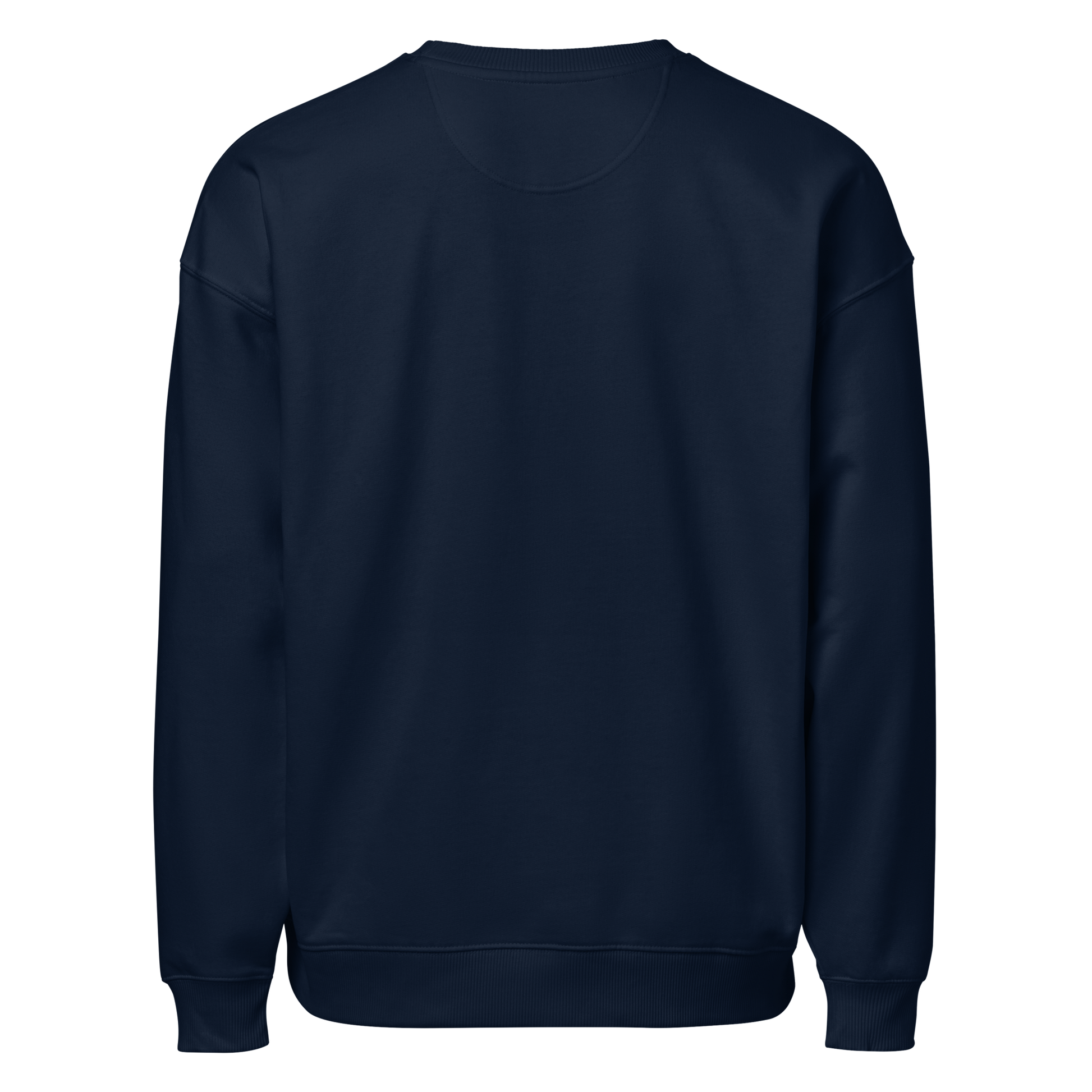 sudadero Azul oversize de algodon para hombre y mujer