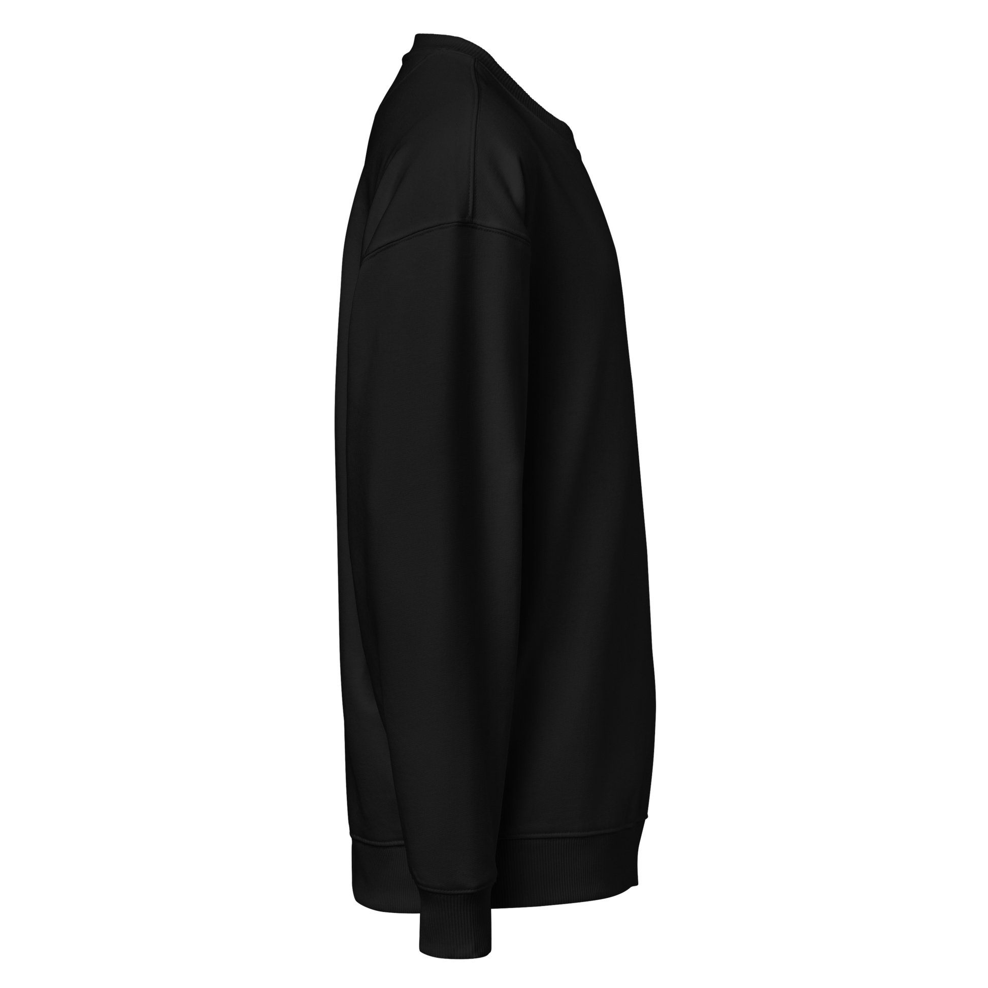 sudadero oversize negro ideal para clima fresco