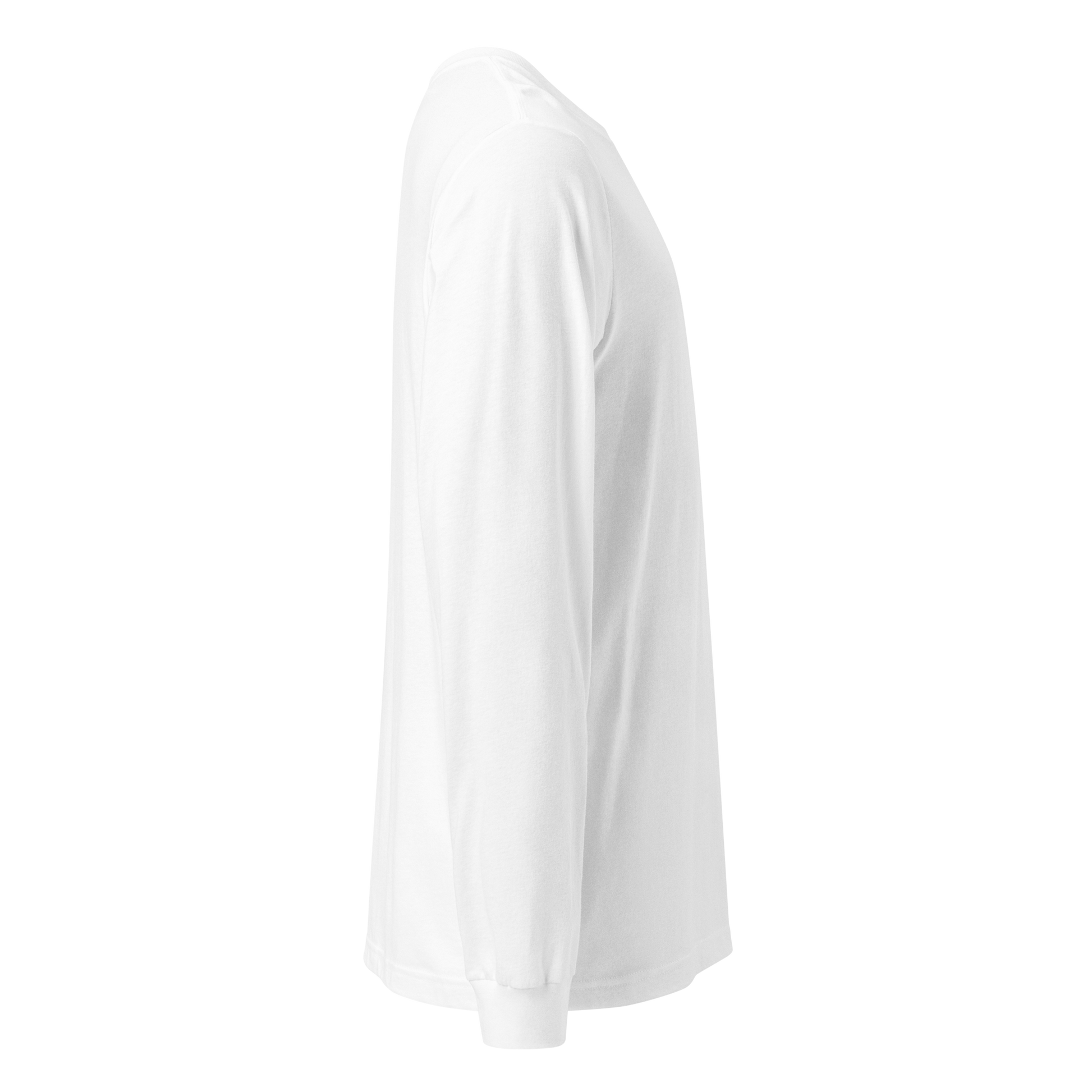 Playera blanca manga larga Pack 2