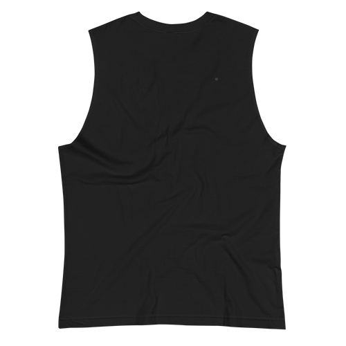 Camiseta Azul Sin Mangas Cuello en V