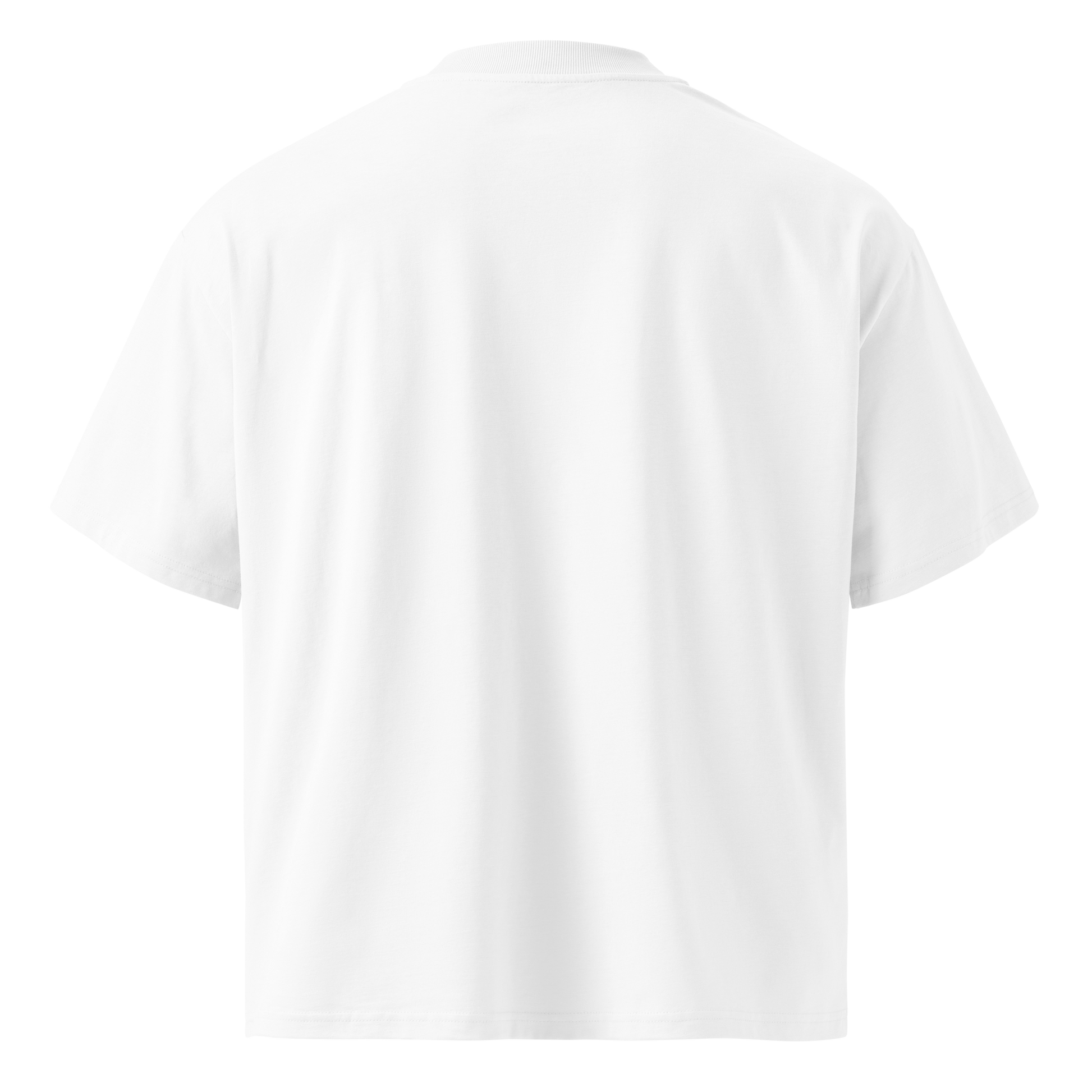 Playera blanca Oversize Pack 2
