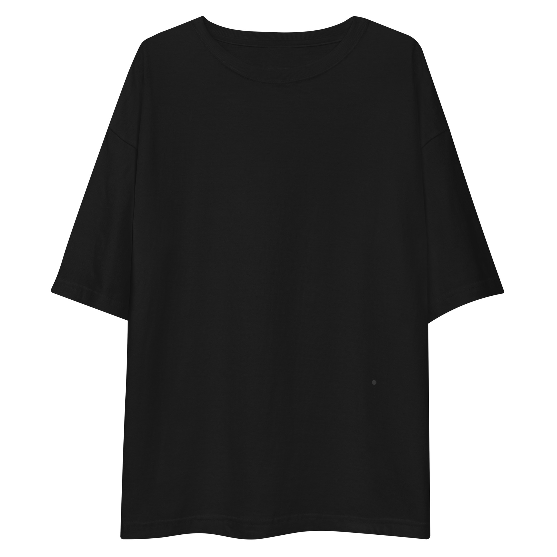 Playera Negra Oversize - Elegancia y calidad en nuestra insignia. Descubre la perfección del algodón premium importado. envíos a Guatemala