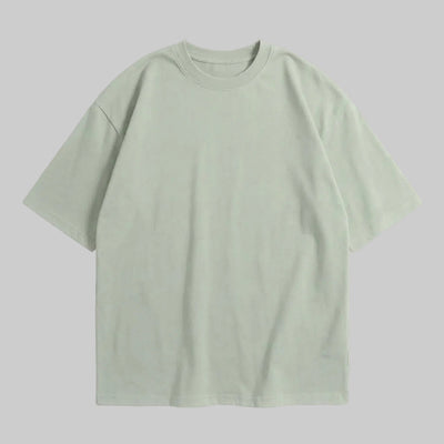 Playera Oversize Verde Claro 300G