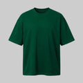 Playera Oversize Verde 260G Qatar — frente