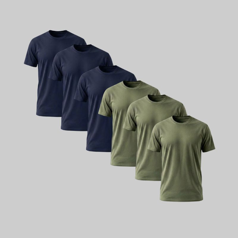 White V-neck T-shirt